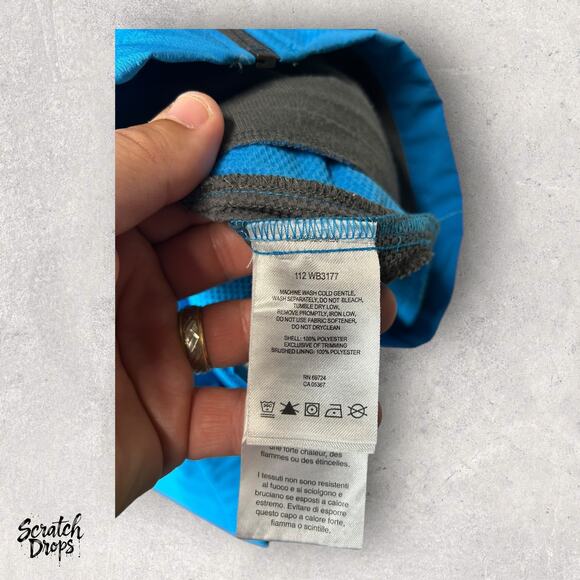 Columbia Youth Size 14/16 Large Boys Windbreaker Hooded Jacket Lightweight Coat - Picture 3 of 6